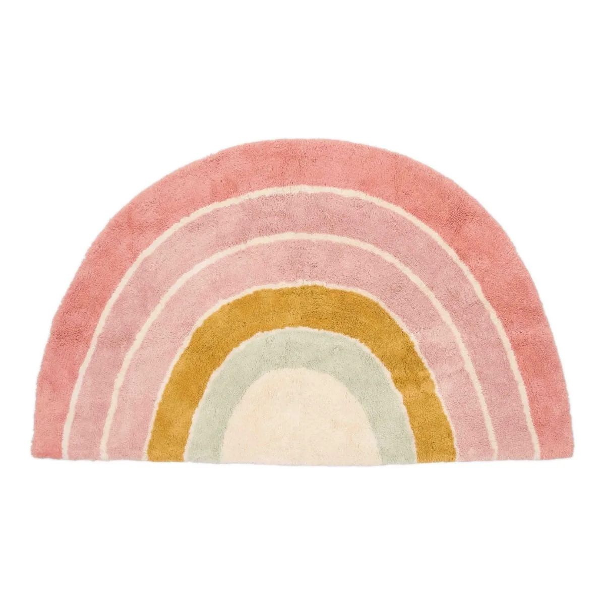 Vloerkleed Little Dutch Rainbow Shape Pink van Little Dutch – productfoto