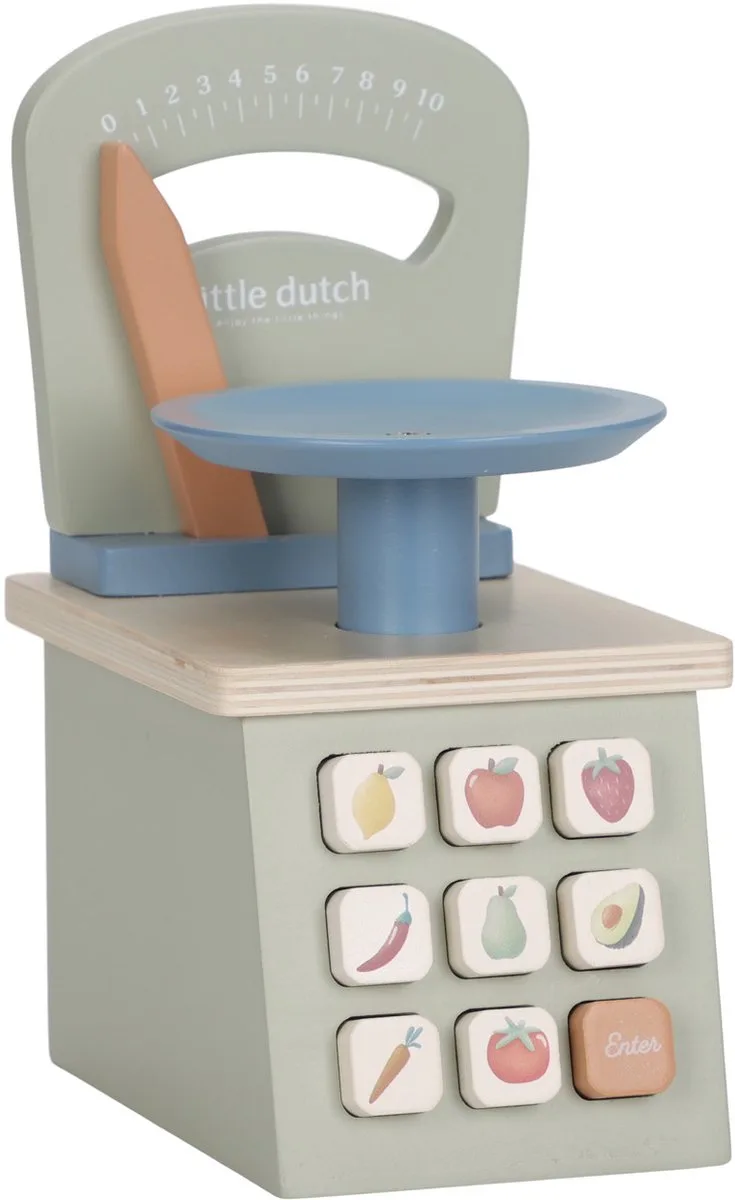 Weegschaal – Hout från Little Dutch i Flerfärgad – produktbild