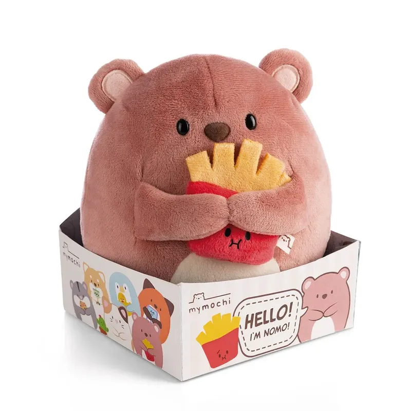Beer Nomo Met Frietjes In Cadeaudoos Frans 11x12x6.5 Cm 16 Cm de NICI – photo produit 2 sur 2