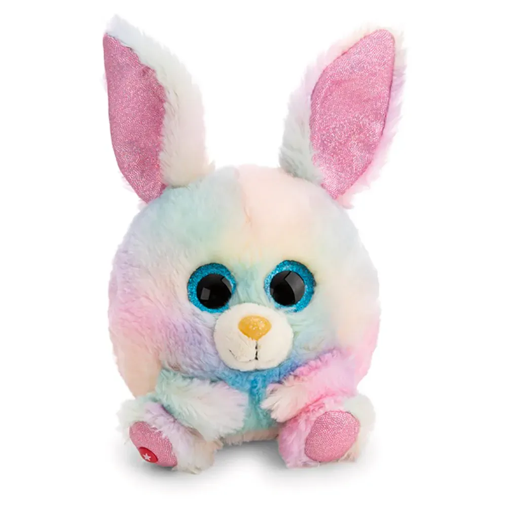 Glubschis Babykonijn Regenboog Snoep Teddy 13 Cm de NICI – photo produit
