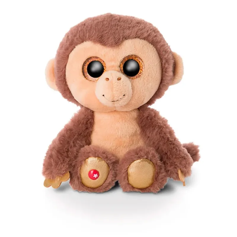 Glubschis Hangende Aap Hobson Teddy 15 Cm van NICI – productfoto 1 van 4