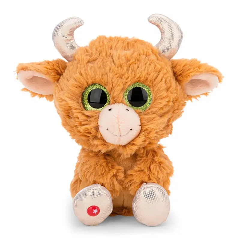 Glubschis Highland Cattle Shug Teddy 15 Cm de NICI – photo produit 3 sur 4