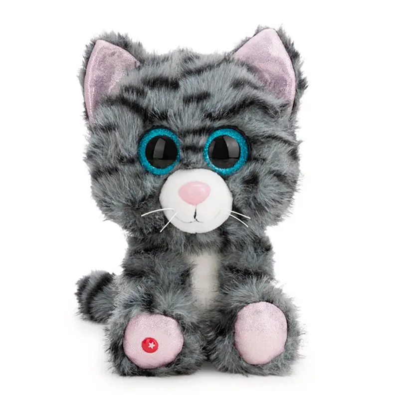 Glubschis Kat Stribet Nomelia Bamse 25 Cm fra NICI – produktbillede 3 af 4