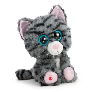 Glubschis Kat Stribet Nomelia Bamse 25 Cm fra NICI – produktbillede 1 af 4