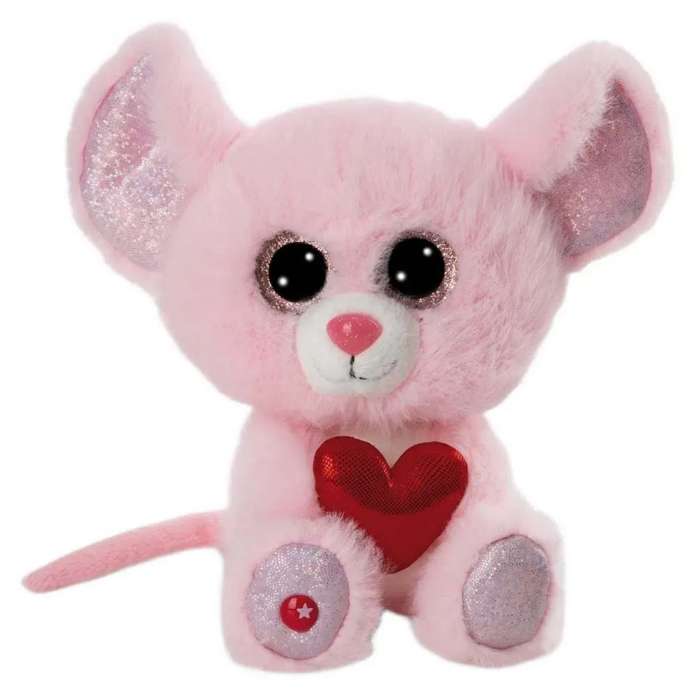 Glubschis Mus Pinky Luv Bamse 15 Cm fra NICI – produktbillede