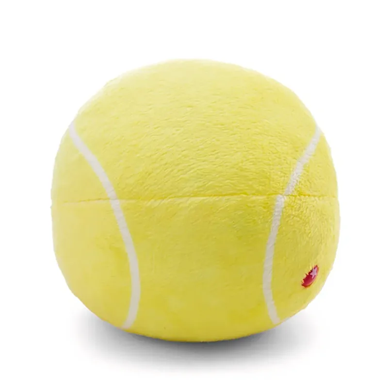 Glubschis Tennisbold Dennis Teddy 13 Cm fra NICI – produktbillede 4 af 4
