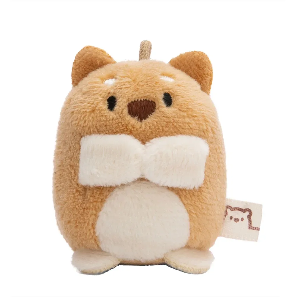 Hond Hiro Lichtbruin Op Kopkaart Teddy 5 Cm de NICI – photo produit