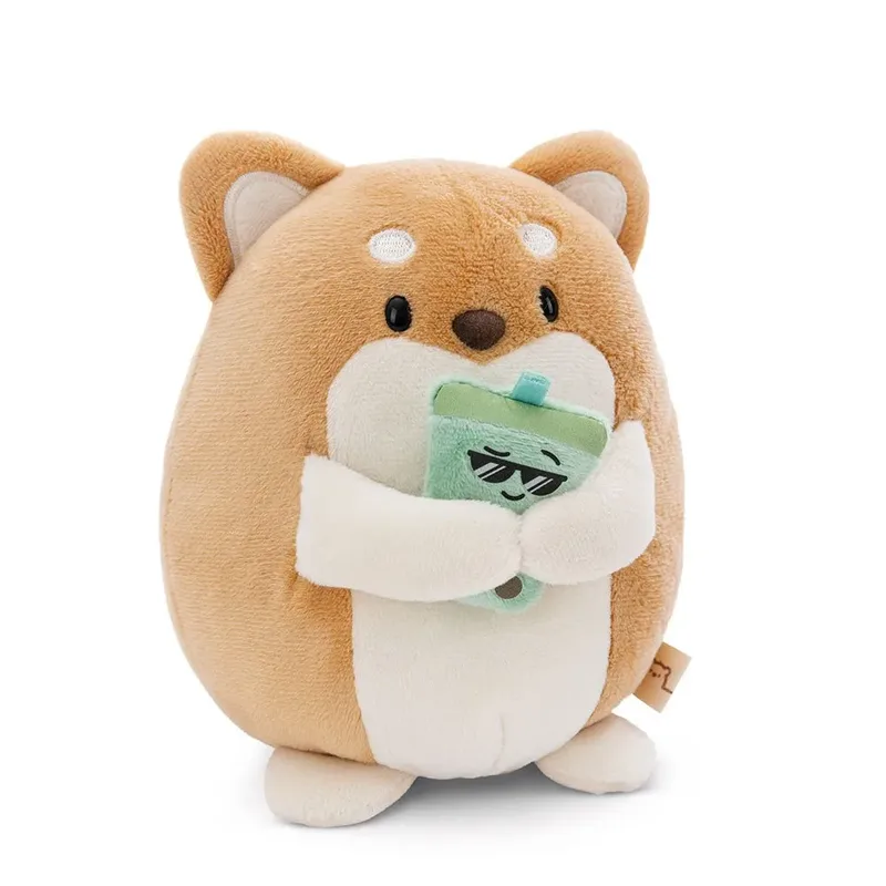 Hond Hiro Met Bubble Tea In Cadeauverpakking Teddy 11x12x6.5 Cm 16 Cm by NICI – product photo 1 of 2