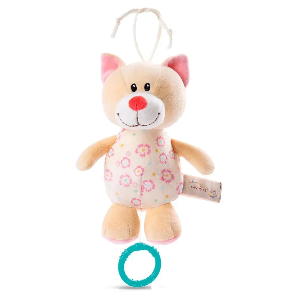 Muziekdoos Kat Op Kopkaart Teddy 18 Cm de NICI – photo produit