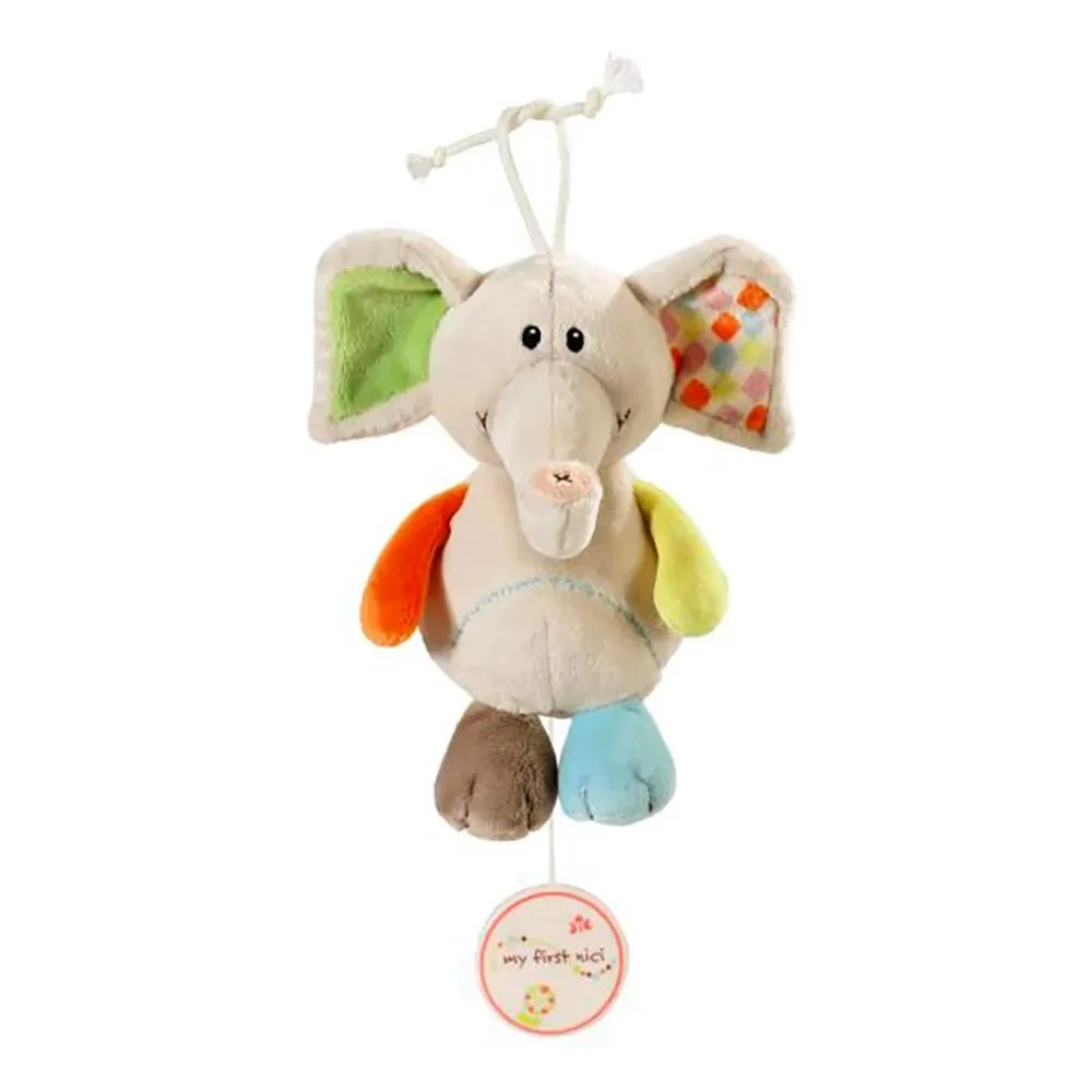 Muziekdoos Olifant Dundi Teddy 18 Cm de NICI – photo produit