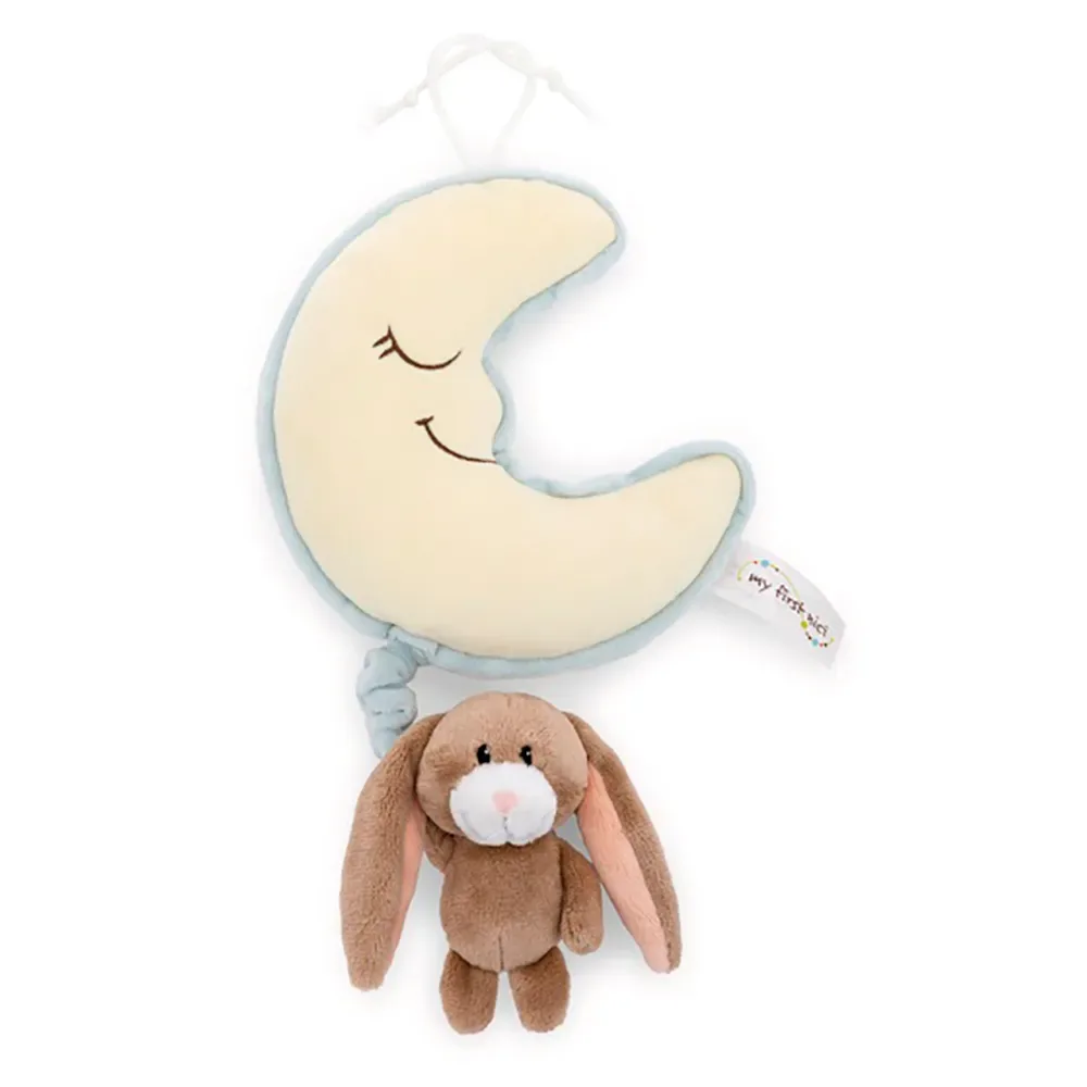 Peluche Musicale Moon 16x14 Cm fra NICI – produktbillede