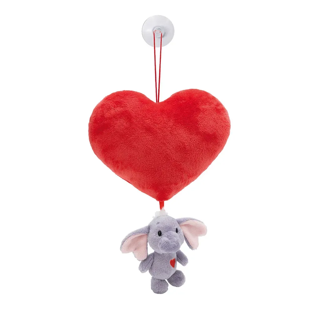 Pluche Hart Met Olifantknuffel 15 Cm 10 Cm van NICI – productfoto