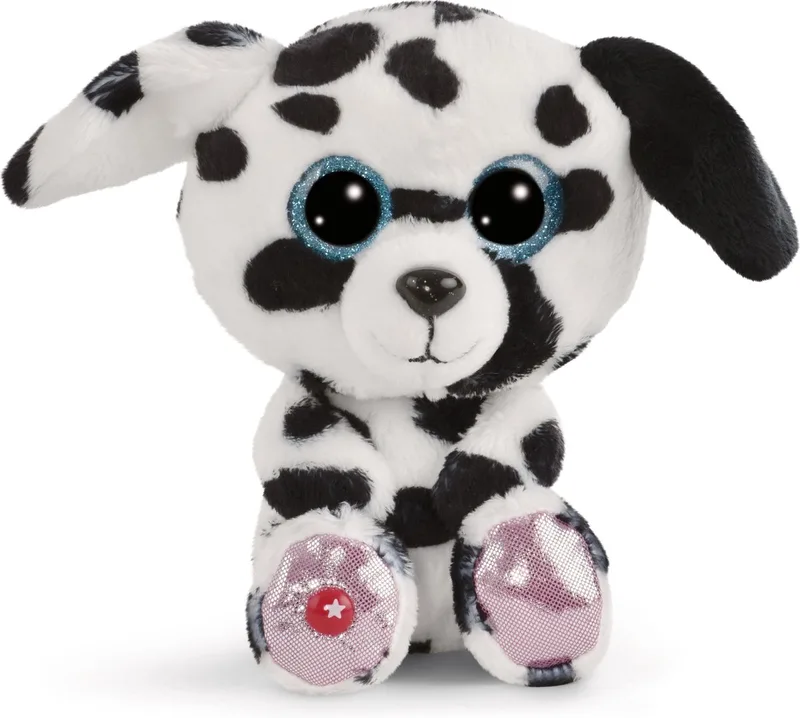 pluchen knuffel hond Dalmatier Dottino 15cm - Glubschis speelgoed. van NICI in Meerkleurig – productfoto