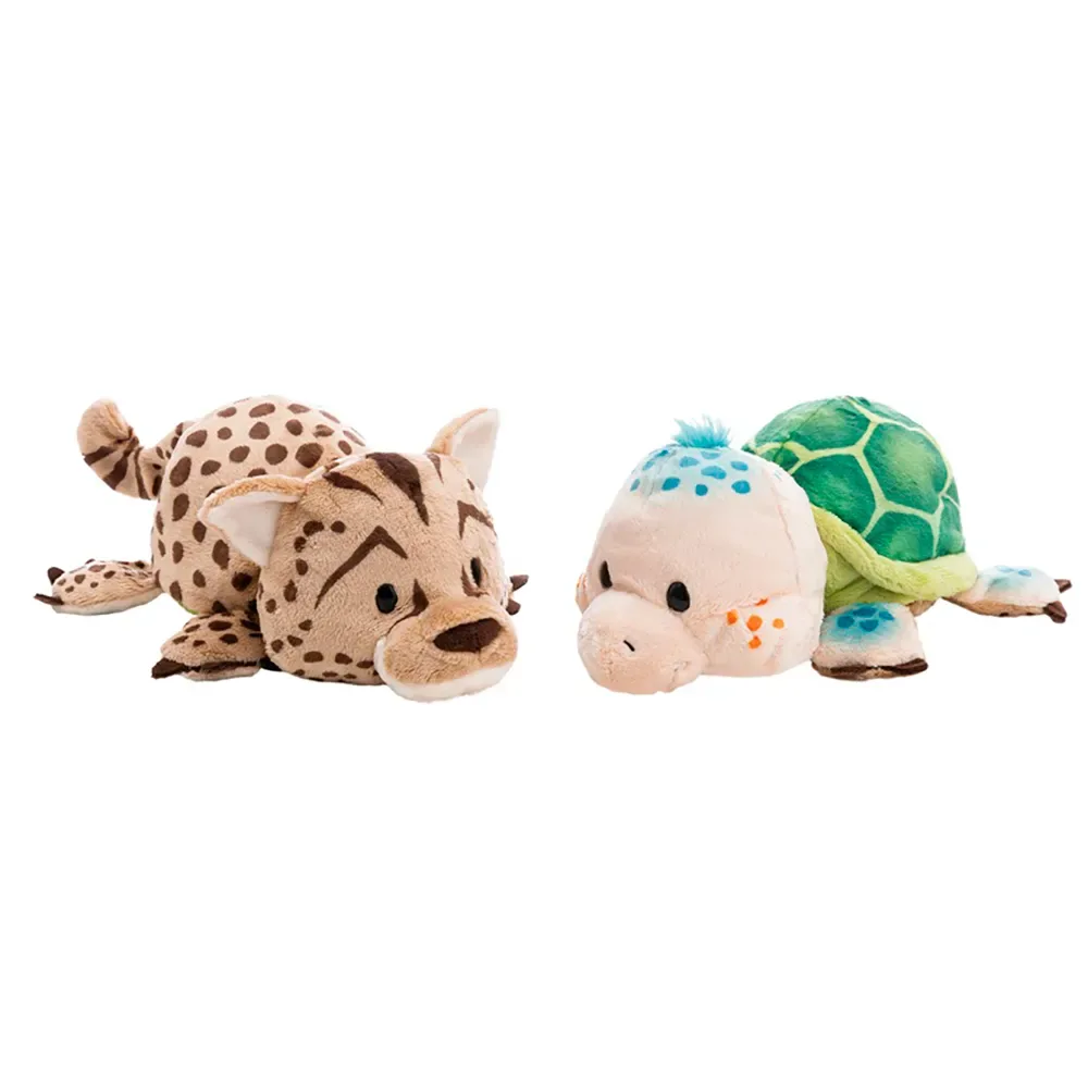 Schildpad & Cheetah Teddy 25 Cm de NICI – photo produit