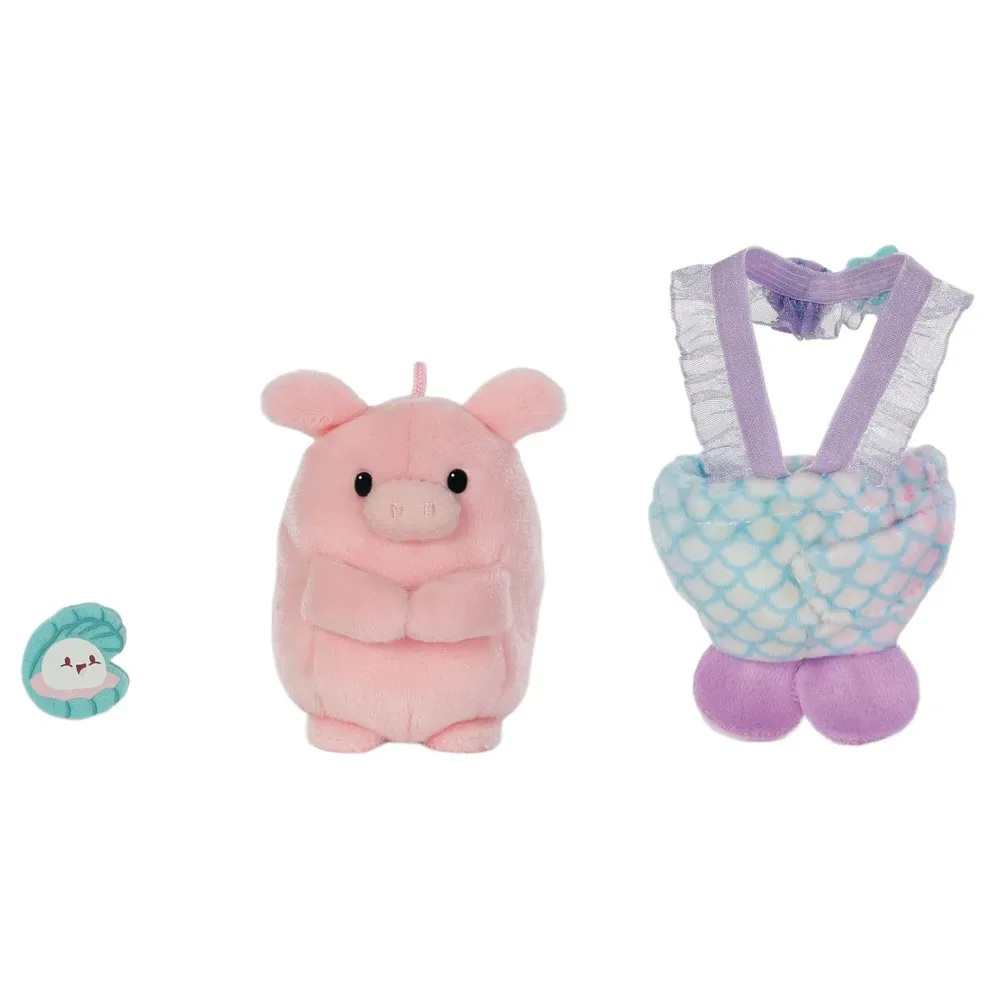 Stel Pigk Shell En Mermaid Teddy In 8 Cm de NICI – photo produit