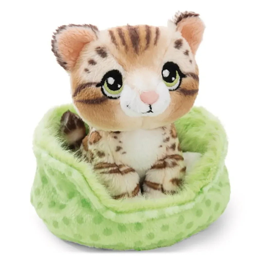 Tiger Cat Bengala 12 Cm Knuffelbeer de NICI – photo produit