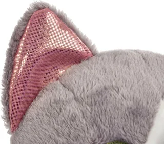 Zachte Glubschis Grijze Kat Felinja Hangende Knuffel 25 Cm van NICI – productfoto 4 van 5