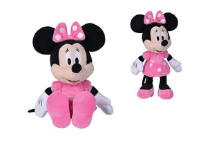 Disney - Minnie Mouse - Hot Pink Dress - 25 cm - Pluche - Alle leeftijden - Knuffel van Simba in Roze – productfoto 1 van 3