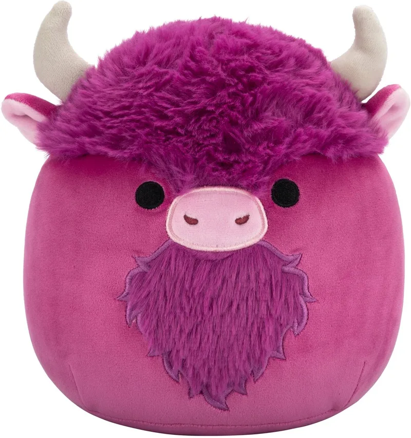 Dave - Bison - 19cm pluche van Squishmallows in Plum – productfoto