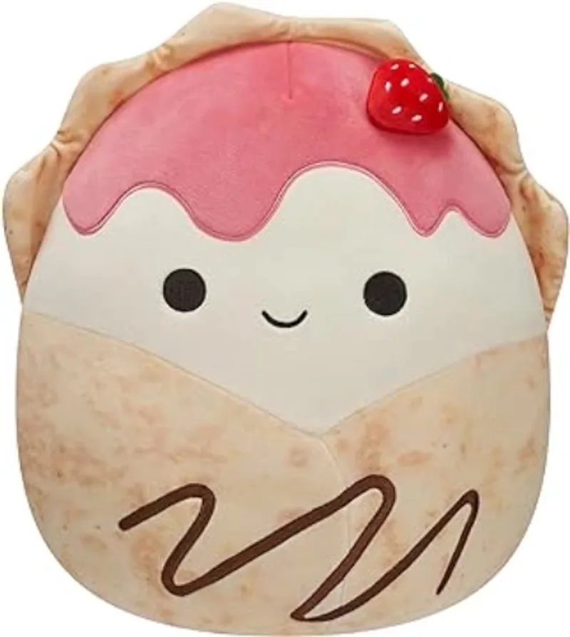 de Aardbei Crepe Pluche Knuffel 20 cm van Squishmallows in Gasten – productfoto