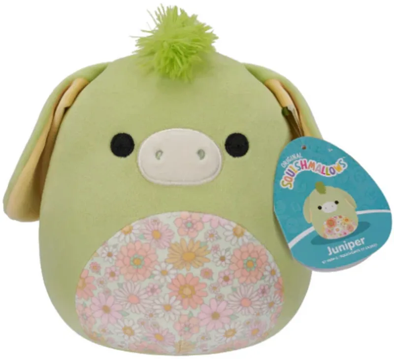 de Ezel Pluche Knuffel 20 cm van Squishmallows in Juniper – productfoto