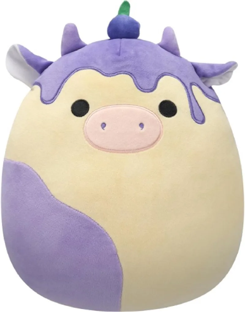 de Koe Pluche Knuffel 20 cm van Squishmallows in Benito – productfoto