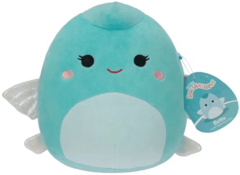 de Vliegende Vis Pluche Knuffel 20 cm van Squishmallows in Bette – productfoto