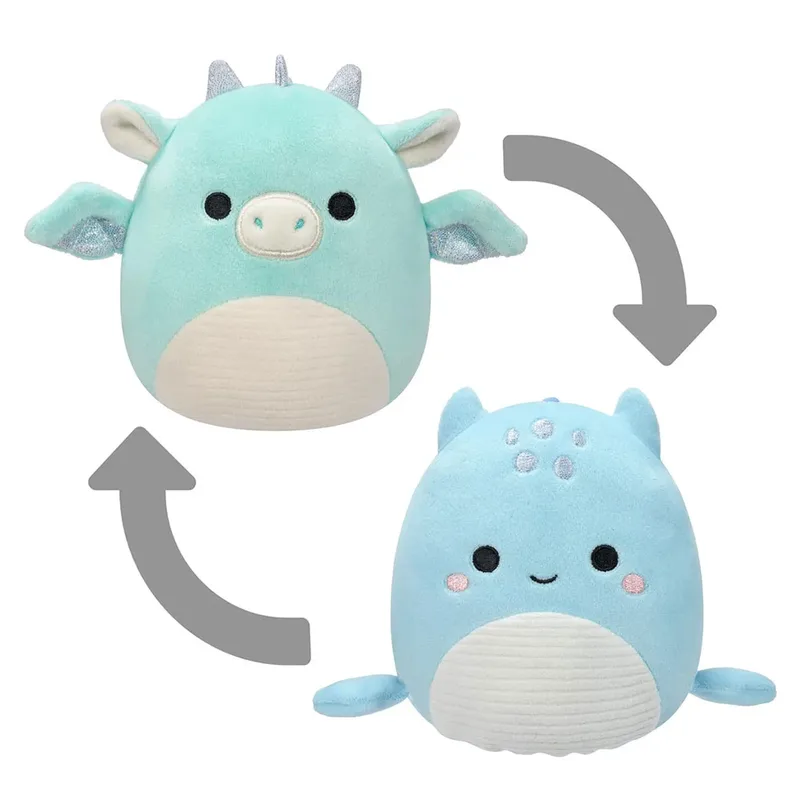 Flip A Mallows-miles Och Lune Gosedjur 13 Cm från Squishmallows – produktbild
