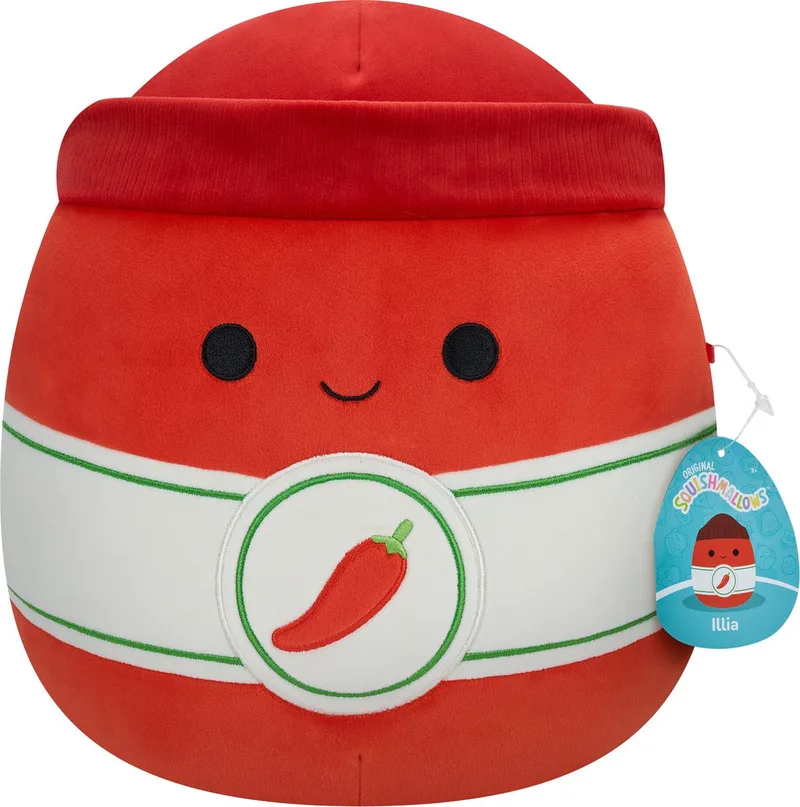 Illian the Sriracha 30 cm Plush by Squishmallows in Red – product photo