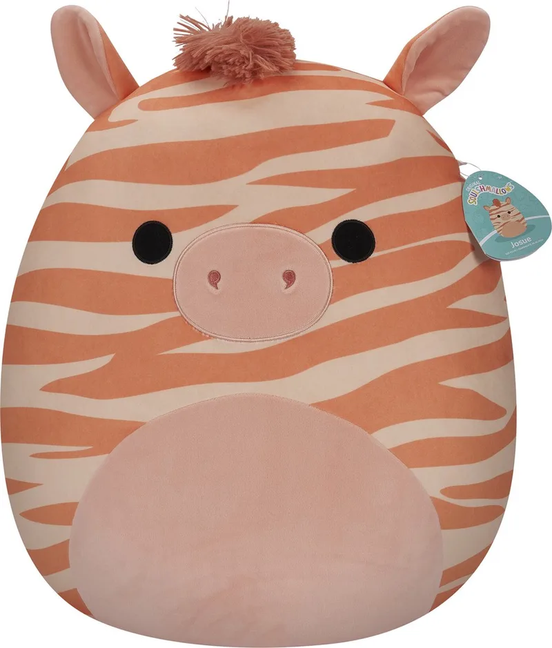 Josue - Peach Zebra 50cm Plush by Squishmallows in Beige – product photo