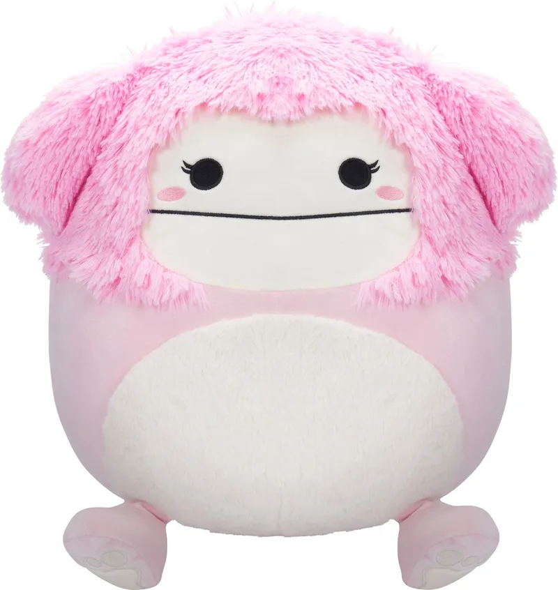 Knuffel - 50CM - the Pink Bigfoot with Fuzzy Belly van Squishmallows in Brina – productfoto