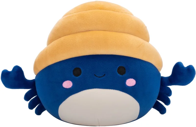 Lenore - Navy and Tan Hermit Crab - 19cm pluche by Squishmallows in Blue – product photo