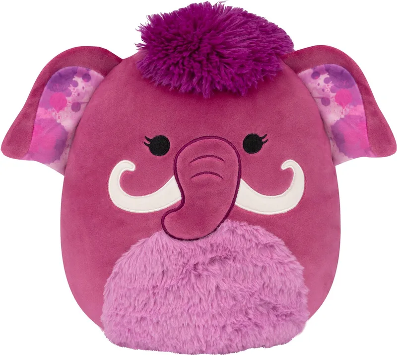 Magdalena Magenta Woolly Mammoth 30 cm Plush by Squishmallows in Pink – product photo