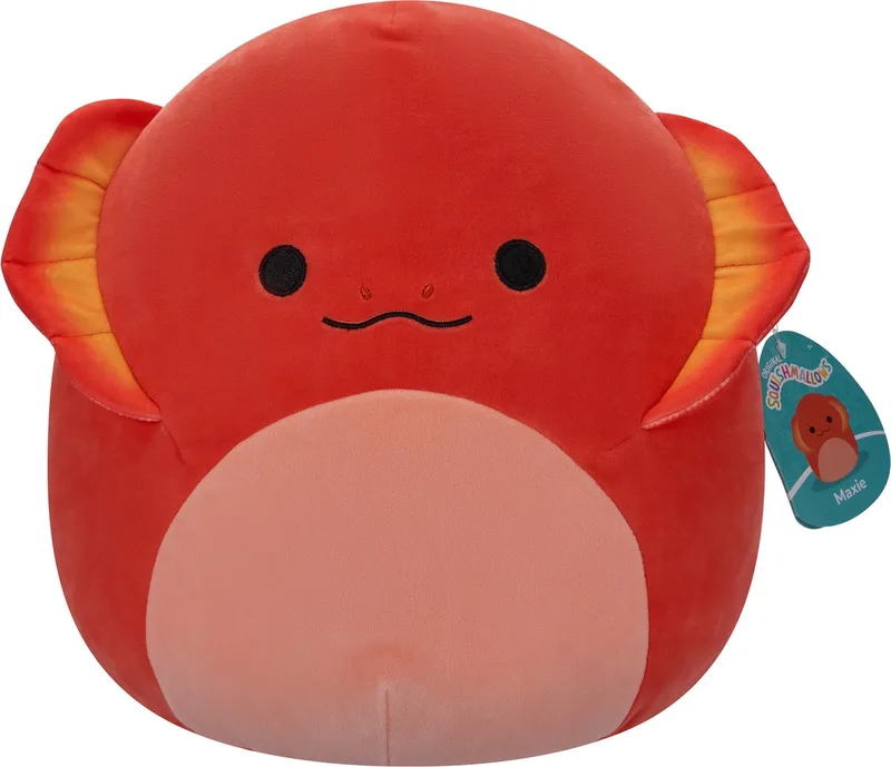 Maxie-Red Frilled Lizard 30cm Plush by Squishmallows in Red – product photo