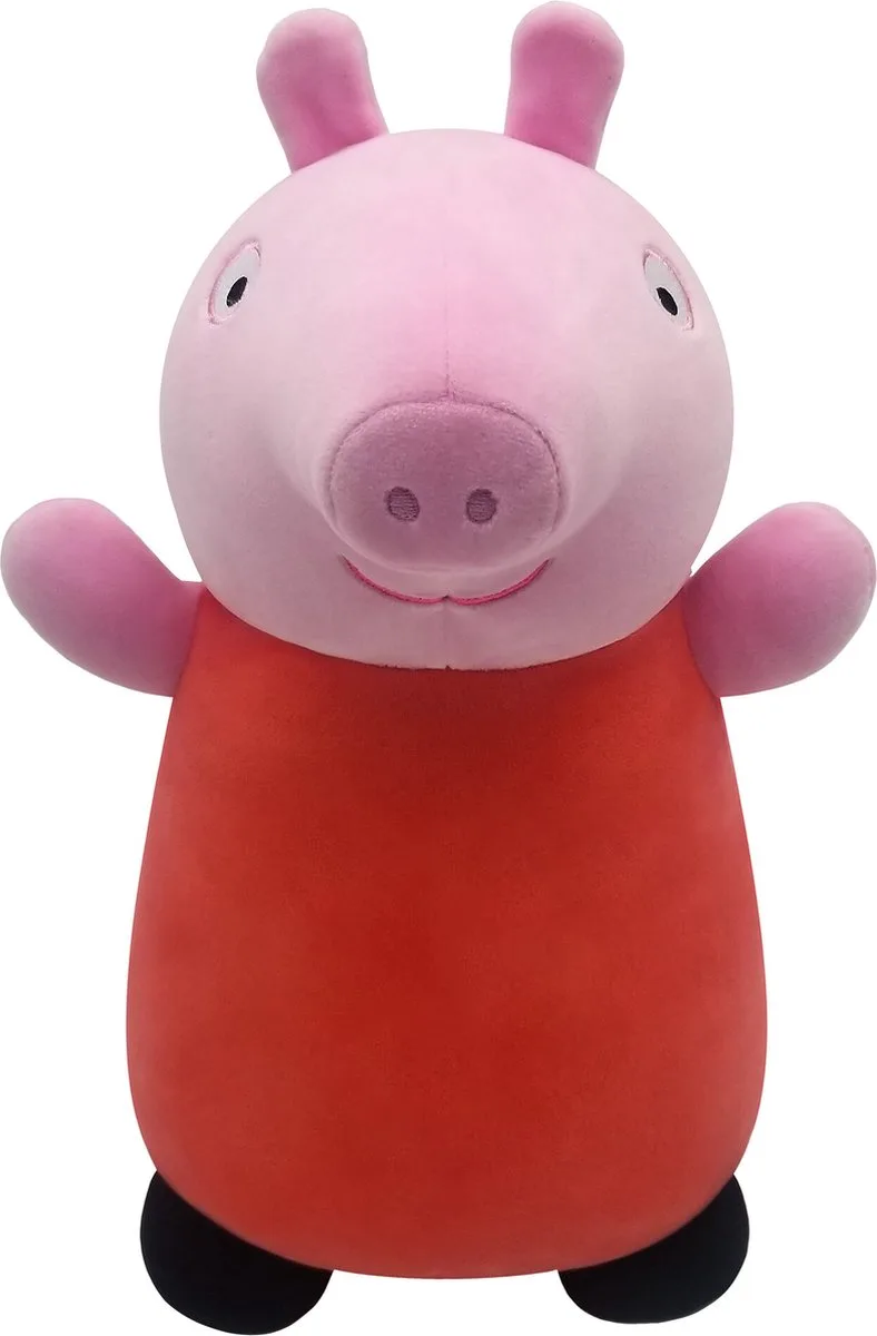 Medium Plush 25 cm Peppa Pig van Squishmallows in Meerkleurig – productfoto