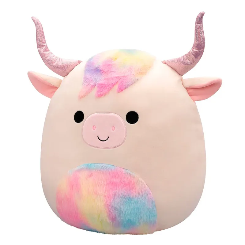 P20 Dagnus Highland Cow (206542) Knuffelbeer van Squishmallows – productfoto 2 van 5