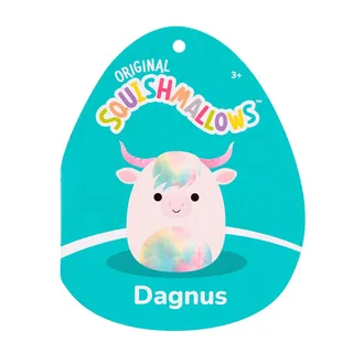 P20 Dagnus Highland Cow (206542) Knuffelbeer van Squishmallows – productfoto 5 van 5