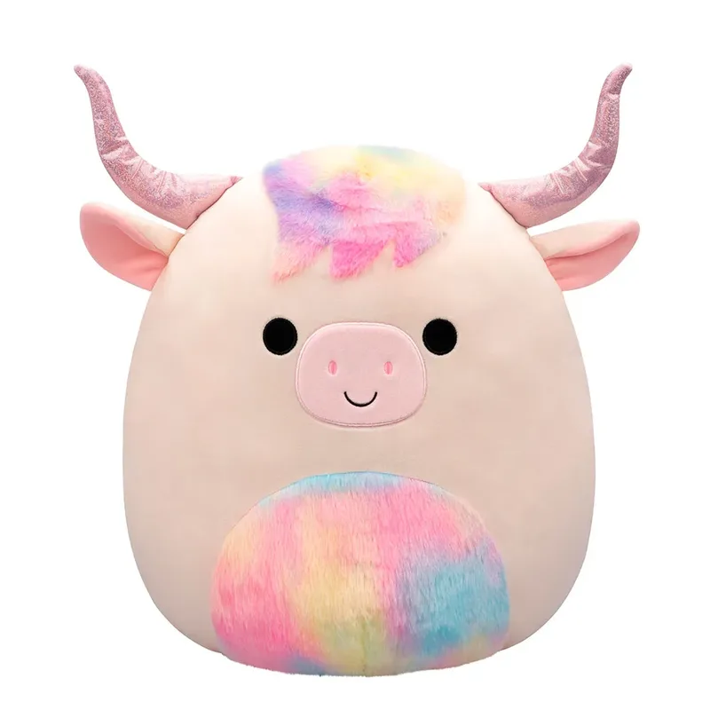 P20 Dagnus Highland Cow (206542) Knuffelbeer van Squishmallows – productfoto 1 van 5