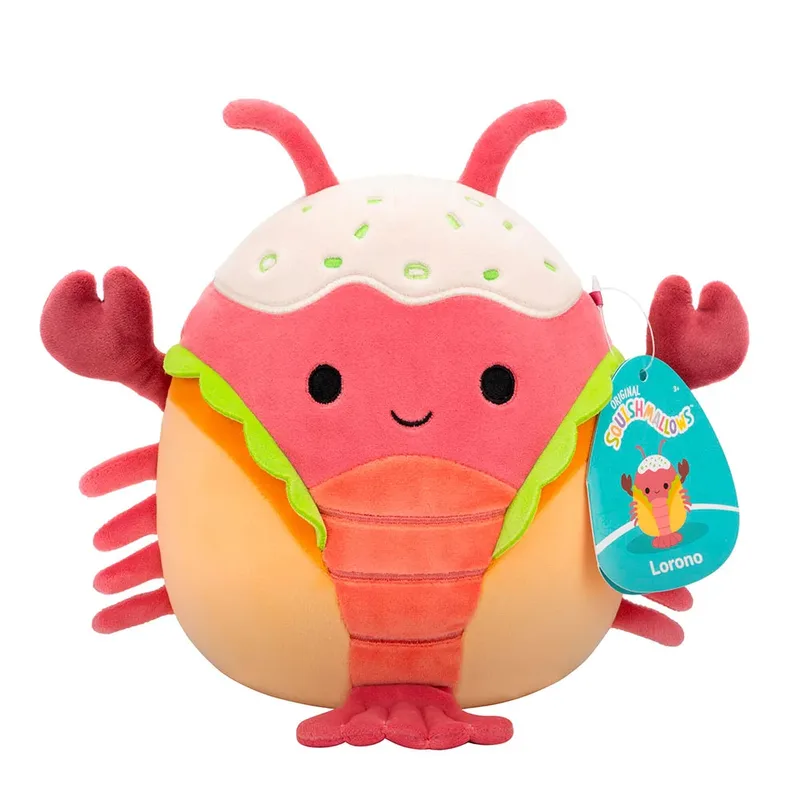 P20 Plush Lorono Lobster (206091) Knuffelbeer från Squishmallows – produktbild