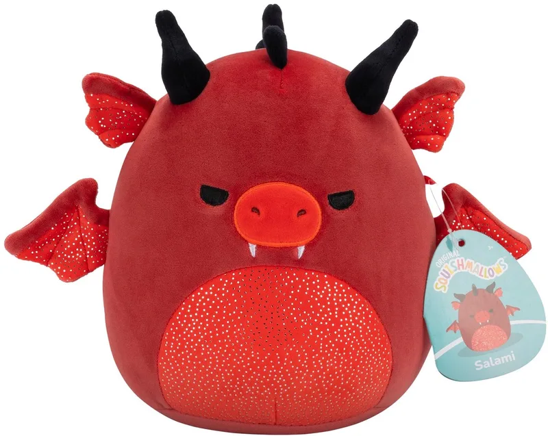 Salami - 19cm pluche van Squishmallows in Salami de Draak – productfoto