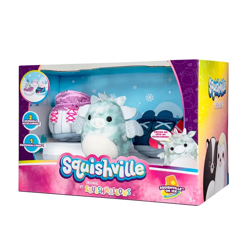 Squishville - Squishville On Ice Accessory Set (Squishville by Squishmallows) van Squishmallows in Multi-coloured – productfoto 2 van 2