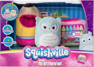 Squishville - Star Student Accessory Set (Squishville by Squishmallows) van Squishmallows in Multi-coloured – productfoto 1 van 3
