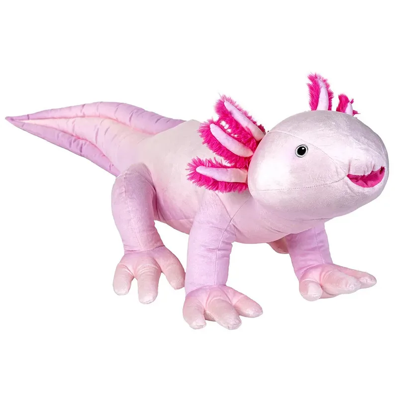 Jumbo Eco Cuddlekins Axolotl Knuffel 76 Cm van Wild Republic – productfoto