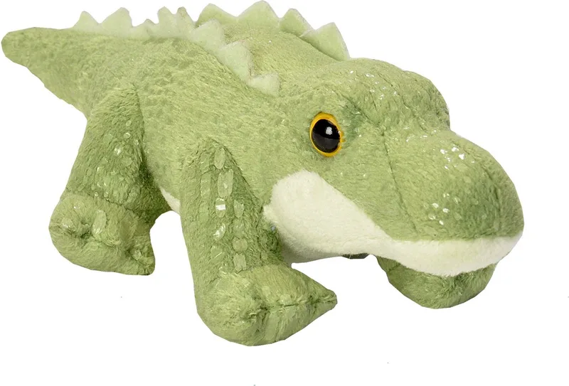 pluche knuffel Krokodil - 13 cm - Speelgoed knuffeldieren by Wild Republic in Green – product photo